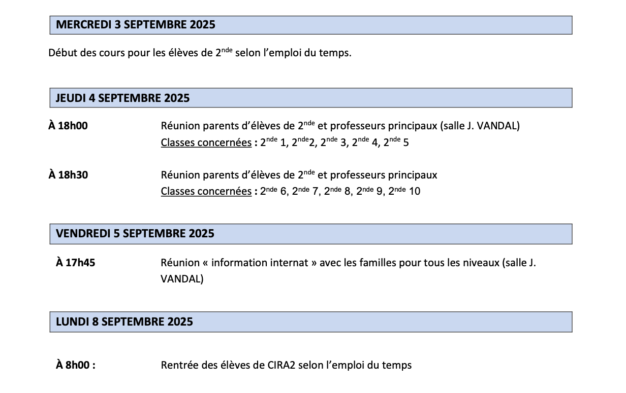 2 PLANNING DE RENTREE 2025 2026