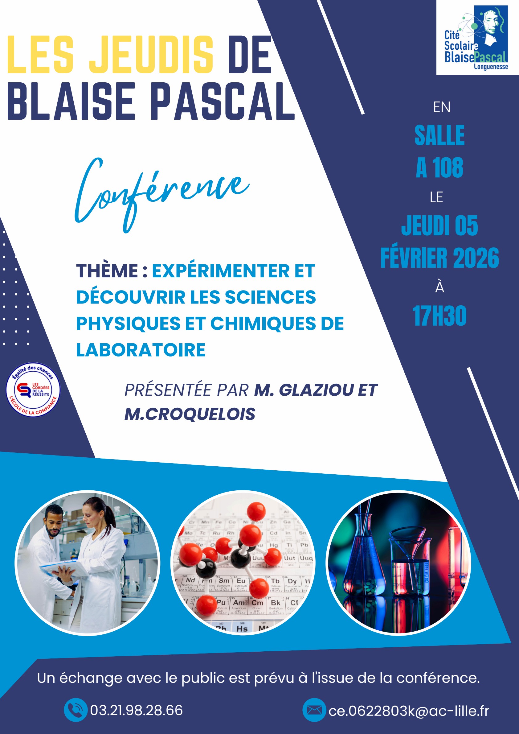 EXPERIMENTER ET DECOUVRIR SC PHY ET CH