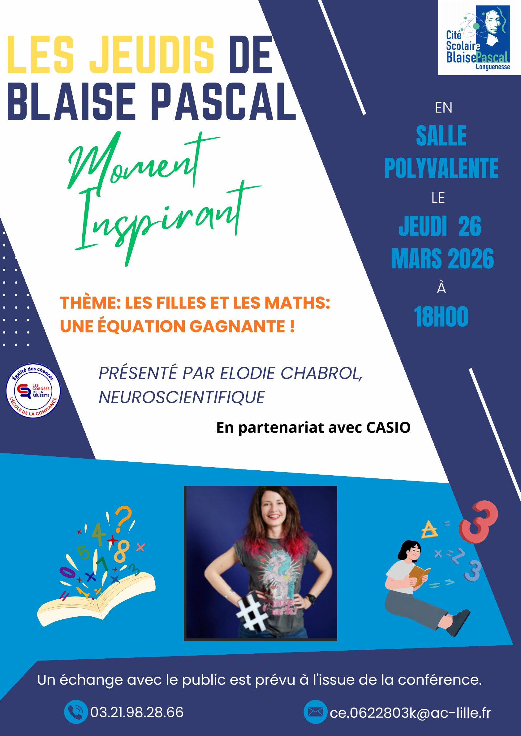 Les filles et les maths une équation gagnante